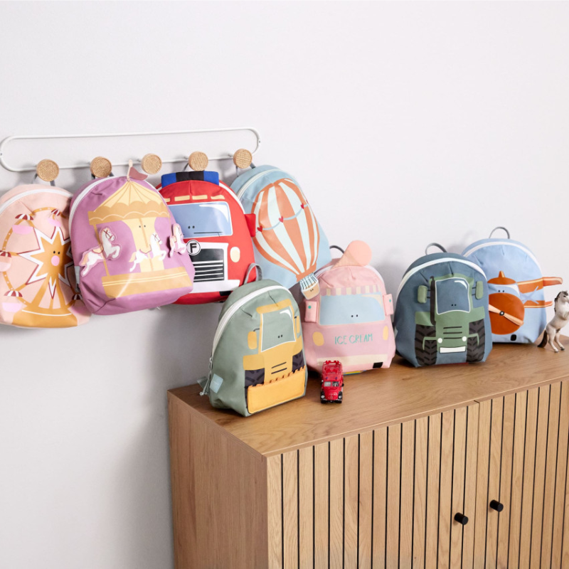 Tiny Backpack - Vehicles