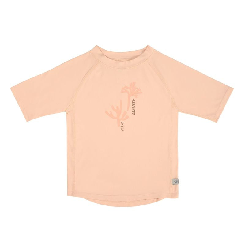 Short Sleeve Rashguard Corals Peach