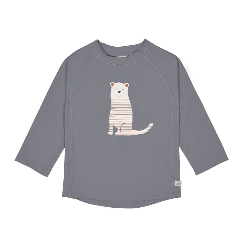 Long Sleeve Rashguard Grey Tiger