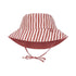 Bucket Hat Stripes Red