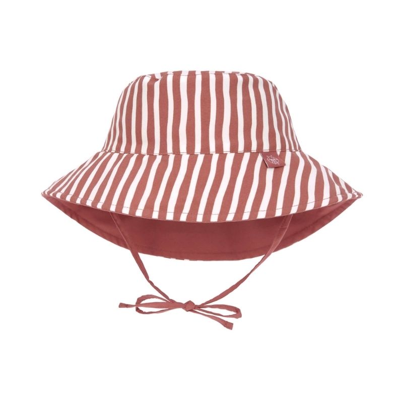 Bucket Hat Stripes Red