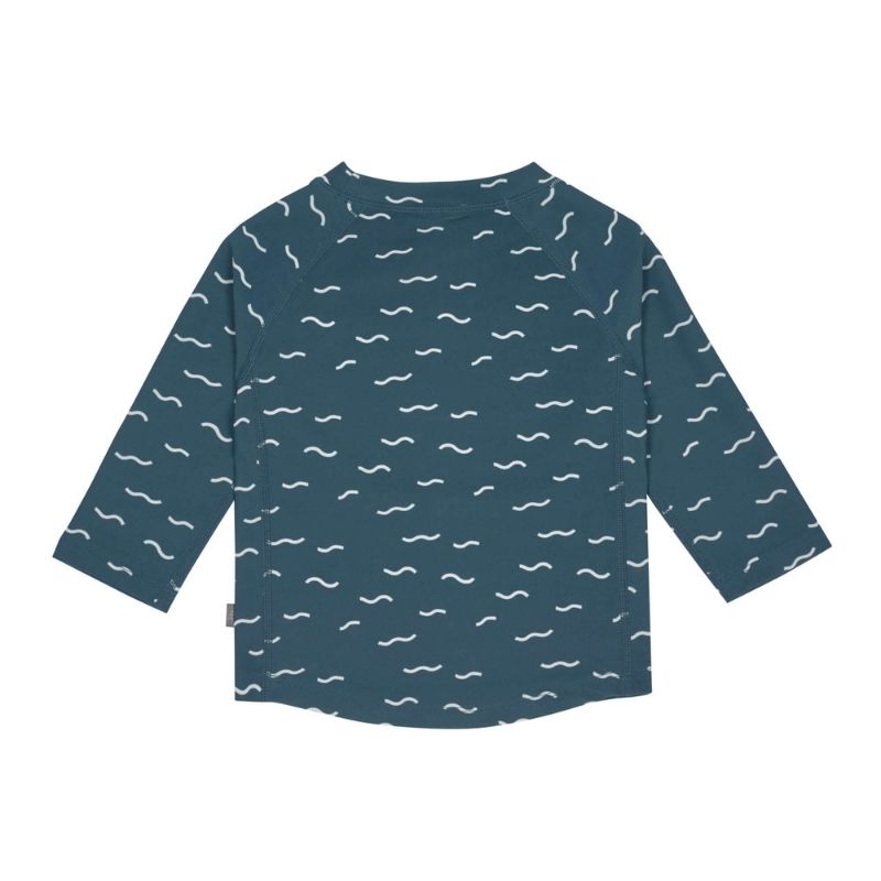 Long Sleeve Rashguard Blue Waves