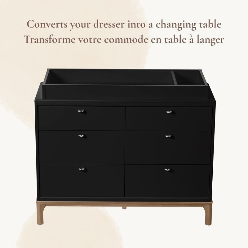 Double Dresser Topper Change Table Top