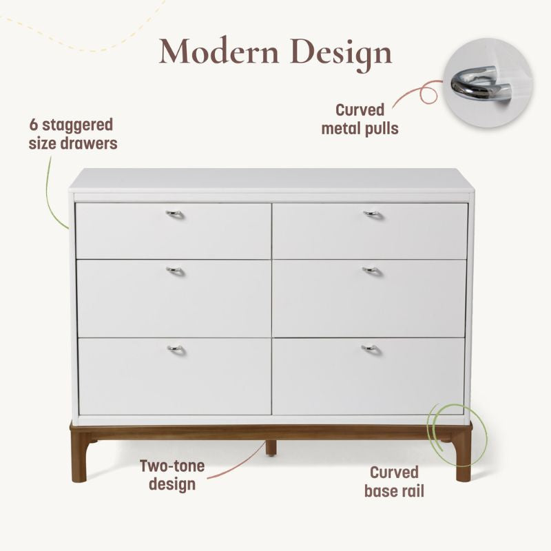 Laurel 6-Drawer Dresser
