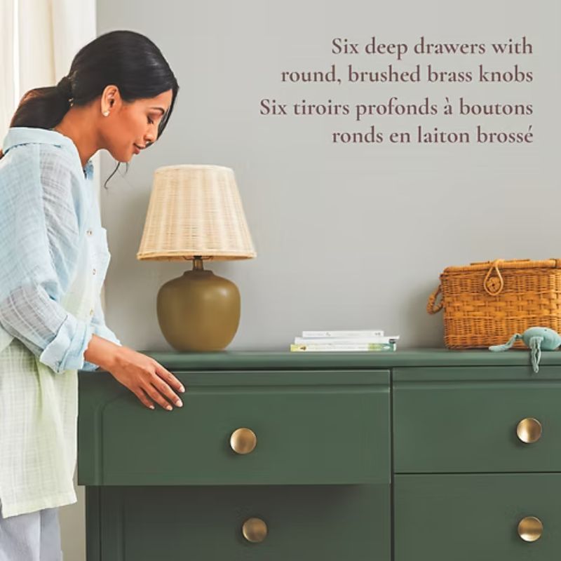 Briar 6-Drawer Nursery Dresser