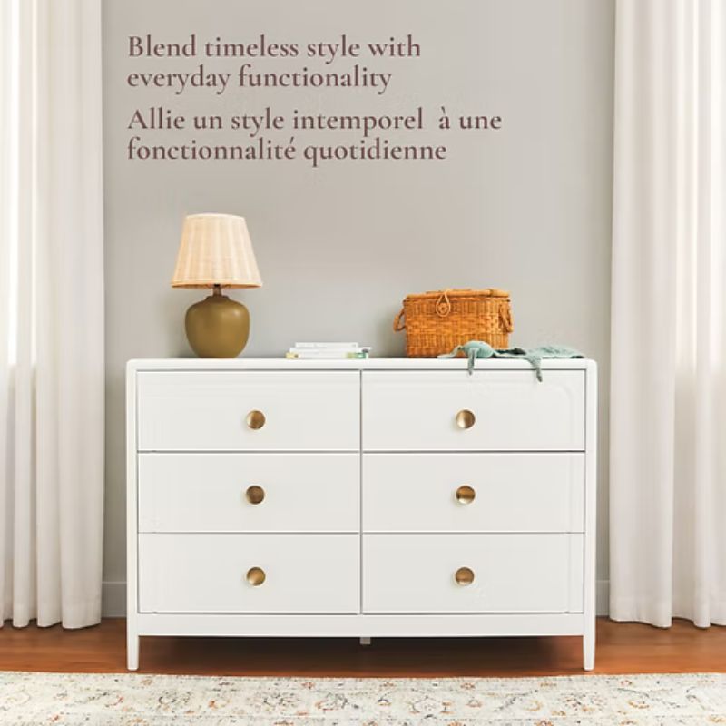 Briar 6-Drawer Nursery Dresser