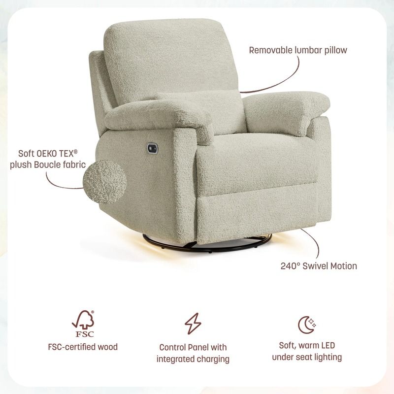 Bellamy Swivel Glider and Power Recliner