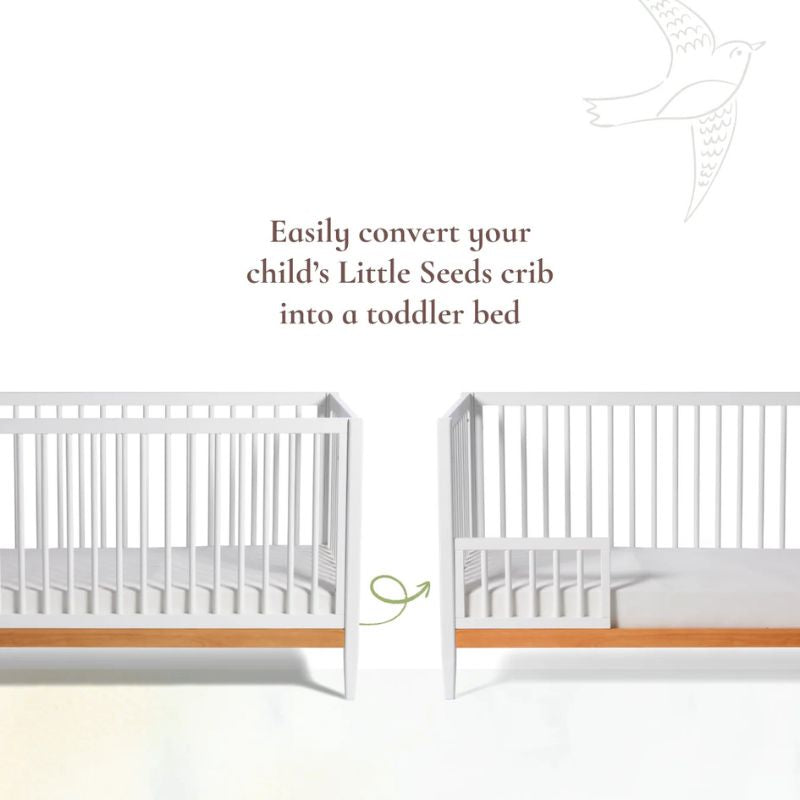 Toddler Bed Guardrail with Spindles
