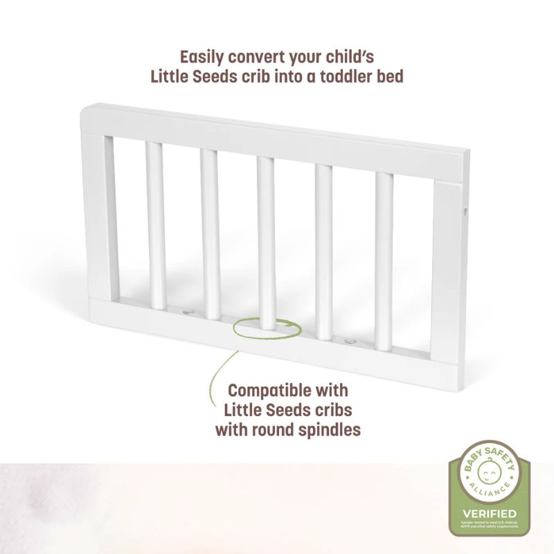 Toddler Bed Guardrail with Spindles