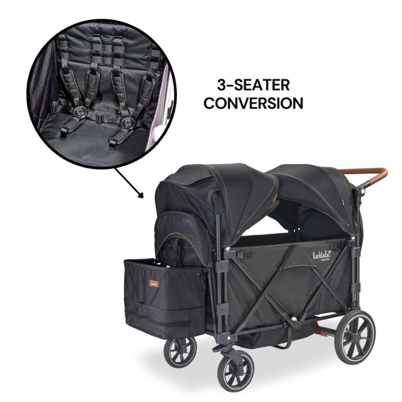 larktale caravan v3 stroller wagon Caravan V3 (2 Seater) Stroller Wagon | Snuggle Bugz