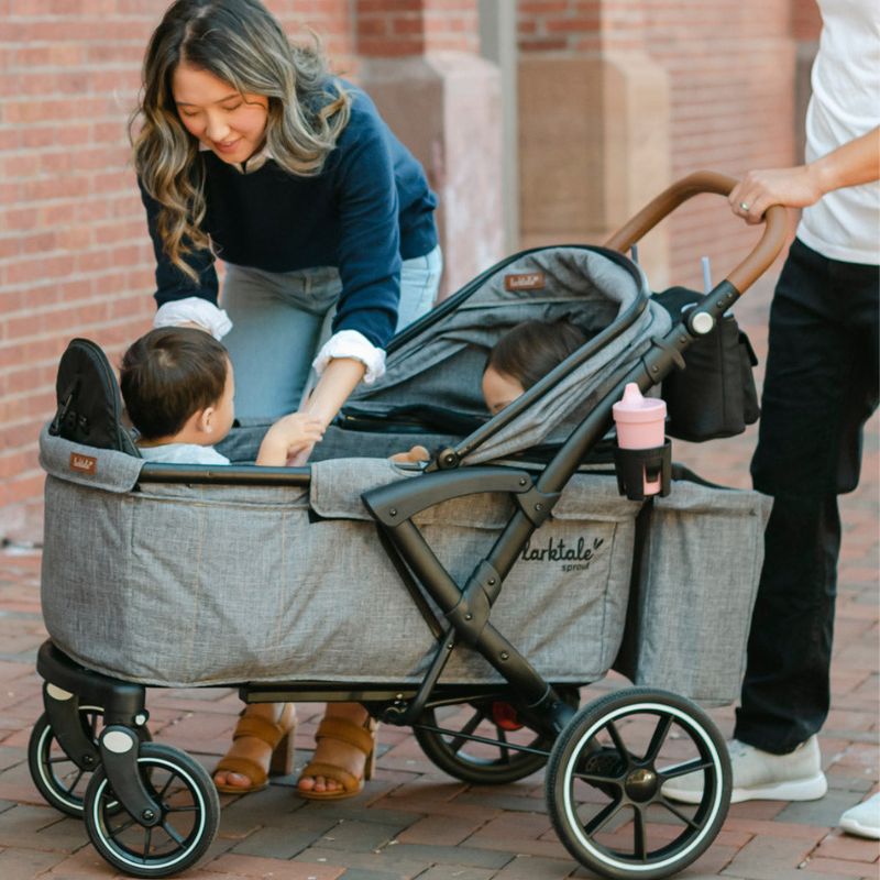 larktale sprout single to double stroller/wagon Sprout Single-to-Double Stroller/Wagon | Snuggle Bugz