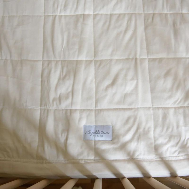 Cotton Quilted Crib Blanket