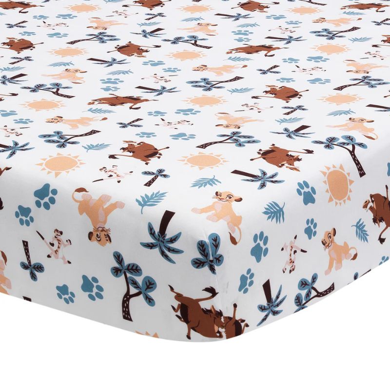 Disney Microfibre Fitted Crib Sheets