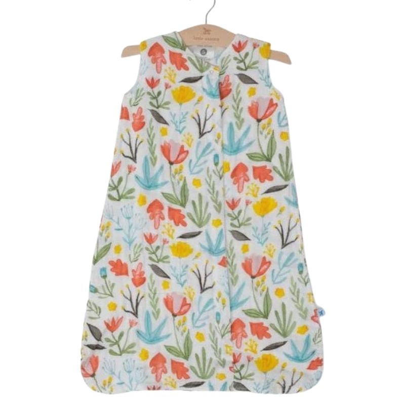 Cotton Muslin Sleep Bag 1.1 Tog  Meadow