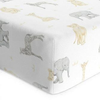 Fitted Cotton Crib Sheet