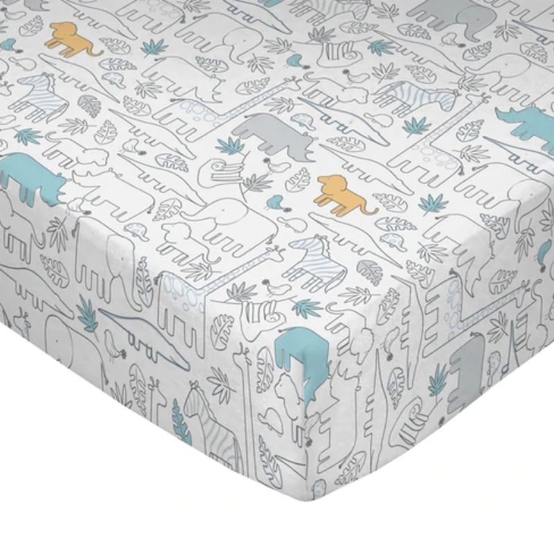 Fitted Cotton Crib Sheet