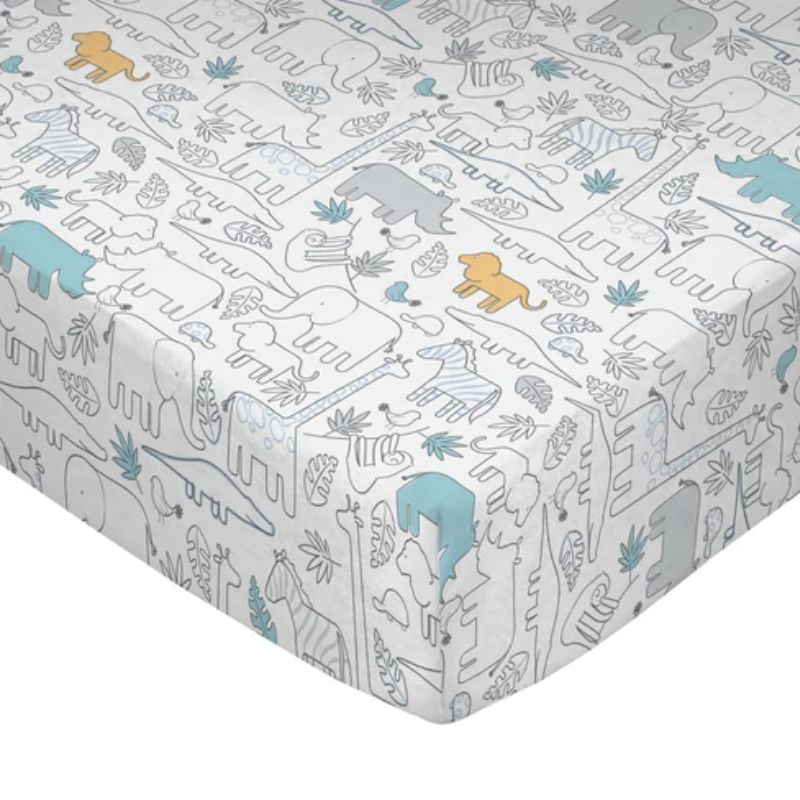 Fitted Cotton Crib Sheet