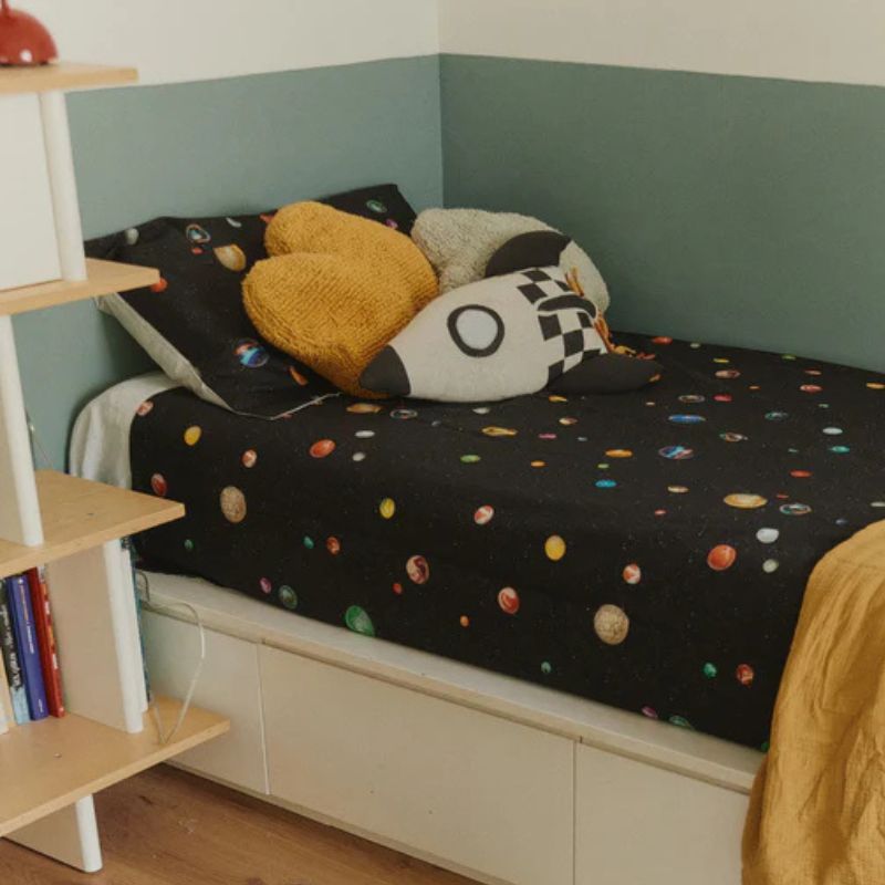 Knitted Cushion  - Rocket