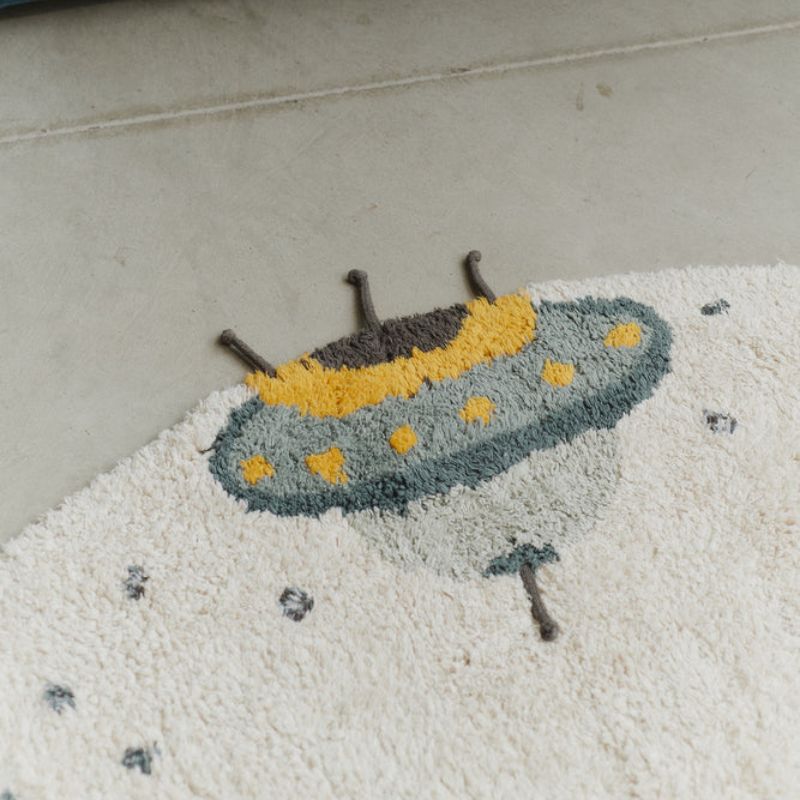 Washable Cotton Rug - Interstellar Journey