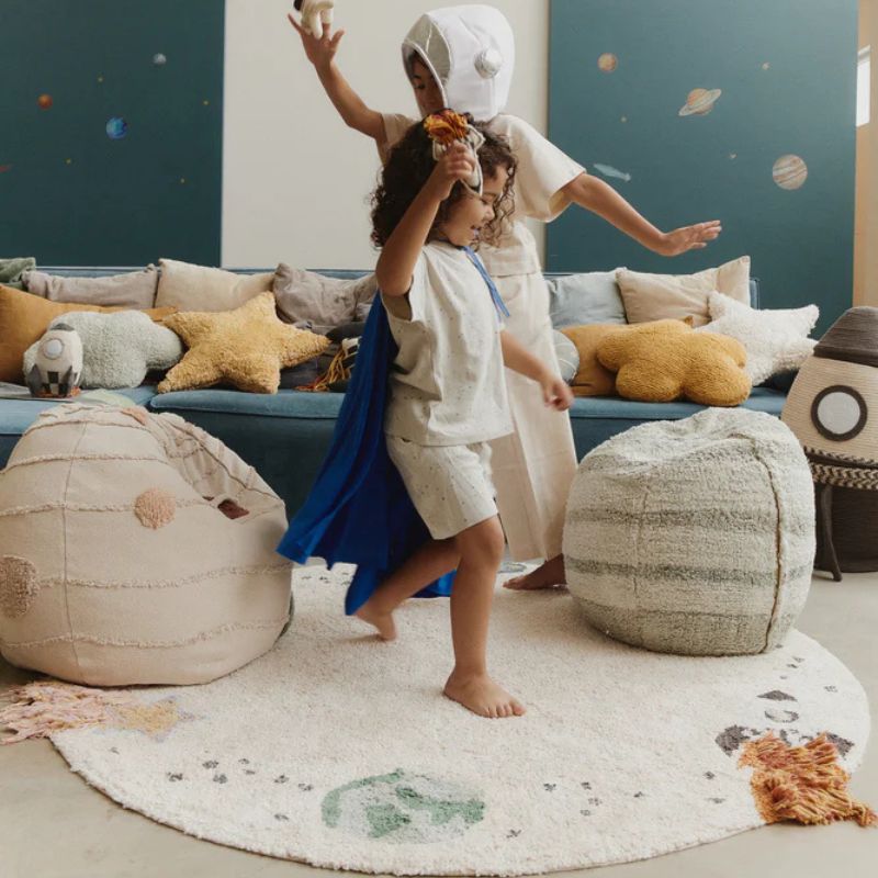 Washable Cotton Rug - Interstellar Journey