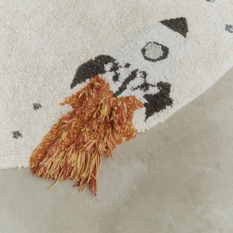 Washable Cotton Rug - Interstellar Journey