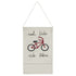 Cool Kids Ride Bikes Wall Pocket Hanger