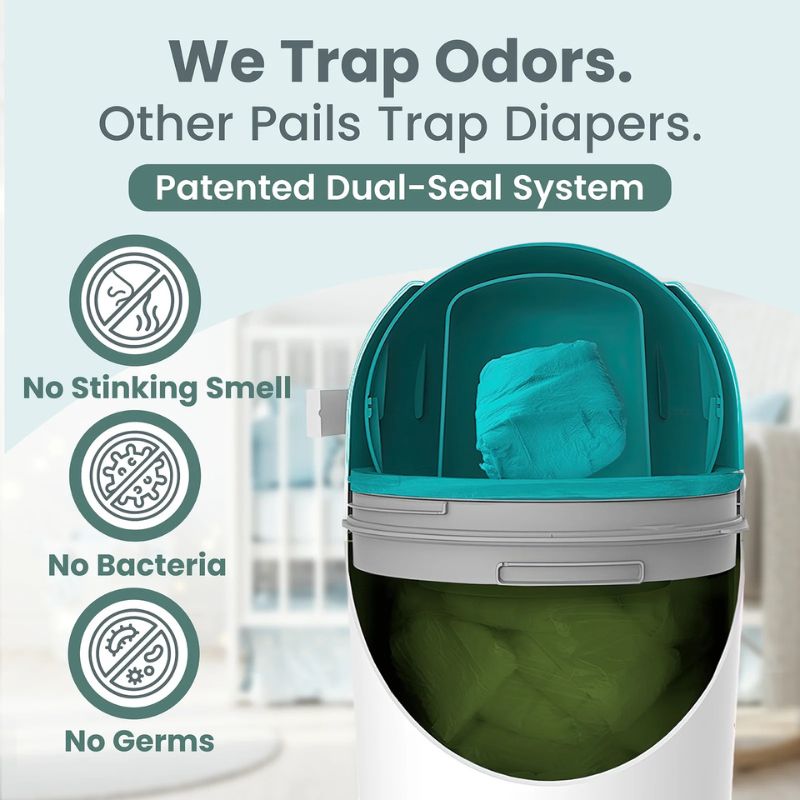 Heka Baby Diaper Pail - Large
