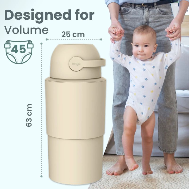 Heka Baby Diaper Pail - Large