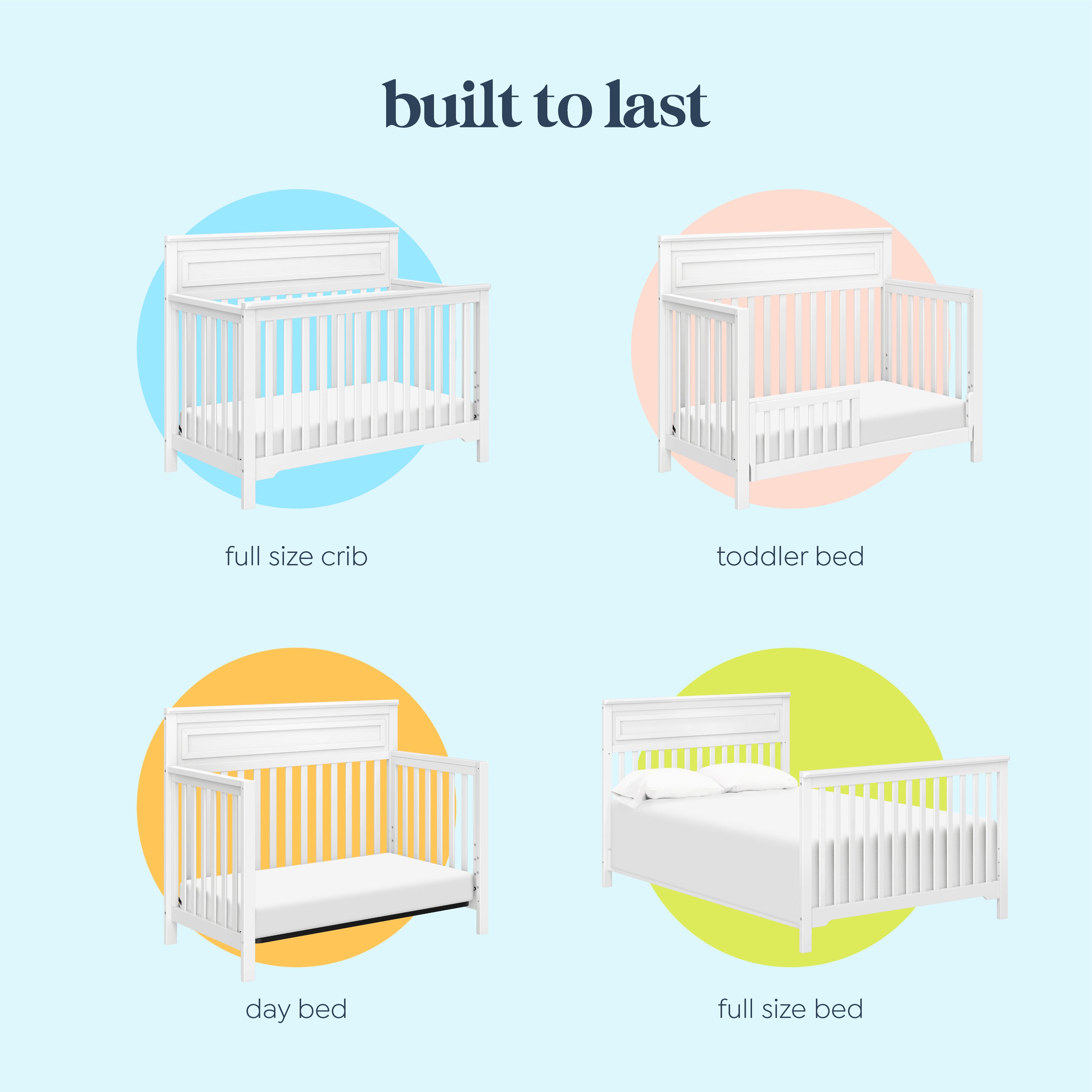 Autumn 4-in-1 Convertible Crib