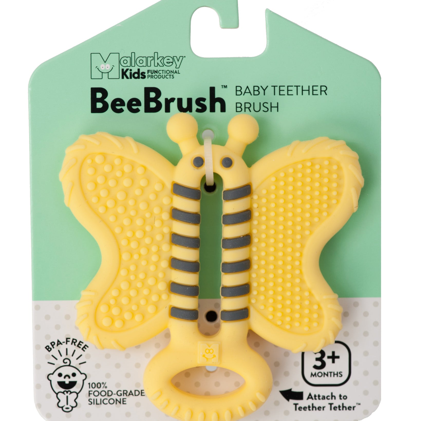 Tooth Brush Teethers Bee