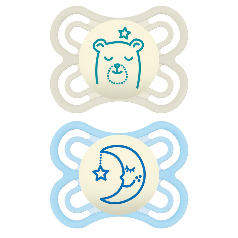 Perfect Night Orthodontic Pacifier - 0-6 Months - 2 Pack | Snuggle Bugz ...