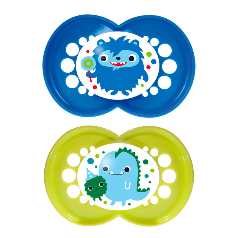 Monsters Pacifier 6M+ - Assorted
