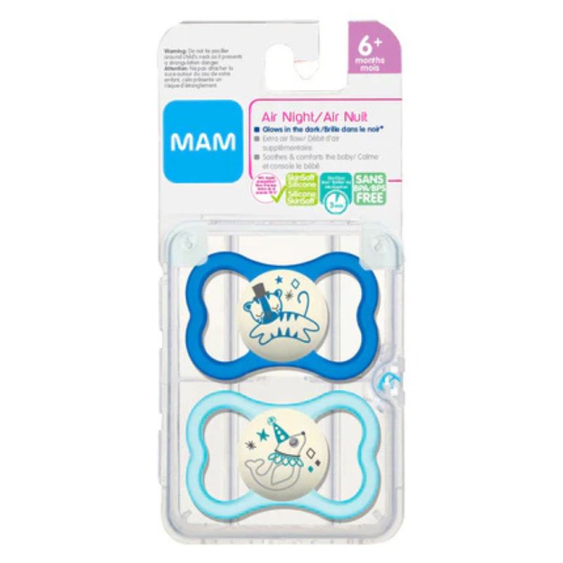 Air Night Pacifier - 6+ Months - 2 Pack