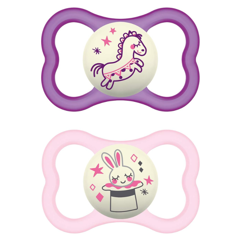 Air Night Pacifier - 6+ Months - 2 Pack