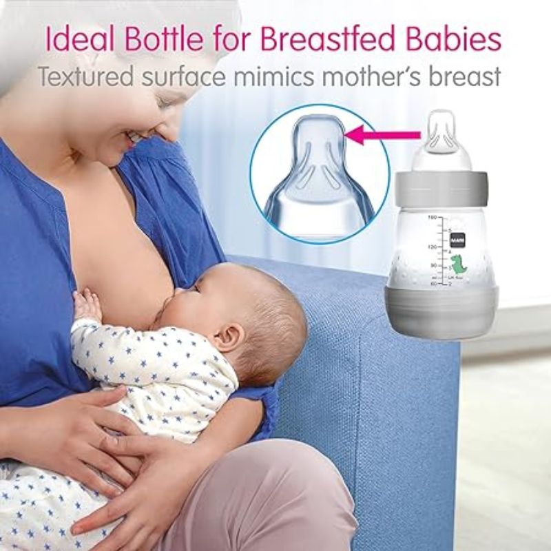 Easy Start Matte Anti-Colic Baby Bottles - 9 oz
