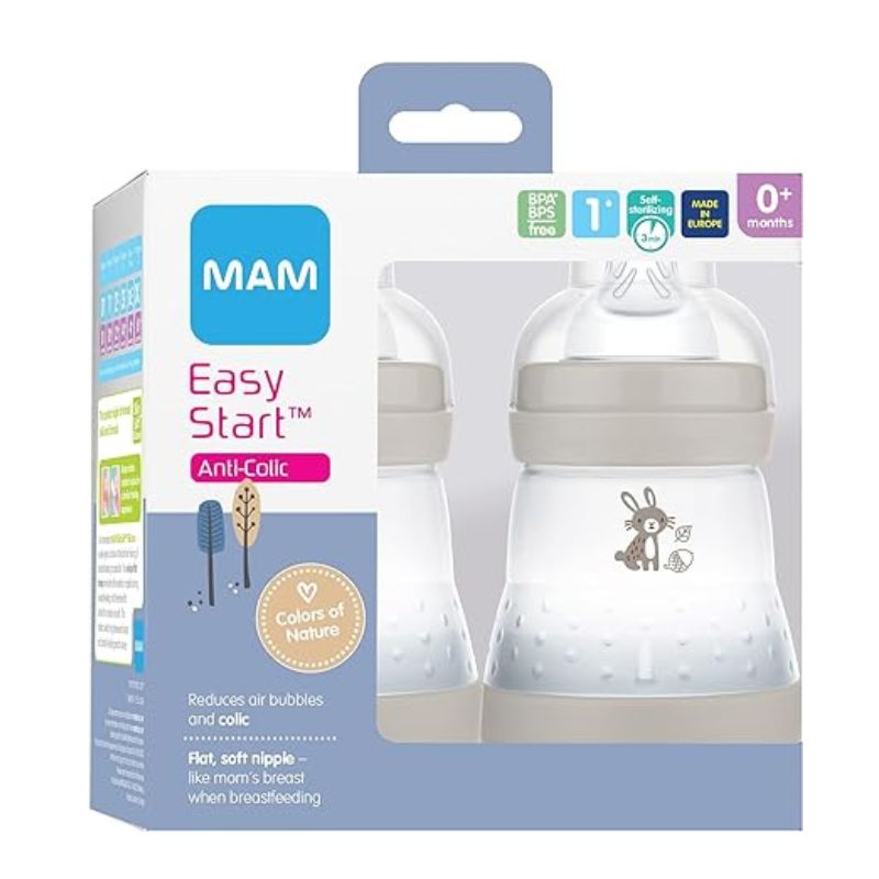 Easy Start Anti-Colic Matte Bottle 5 Oz - 2 Pack