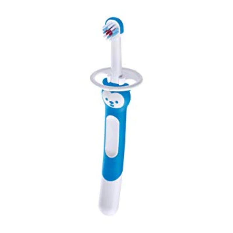 Training Toothbrush with Safety Shield - Blue
