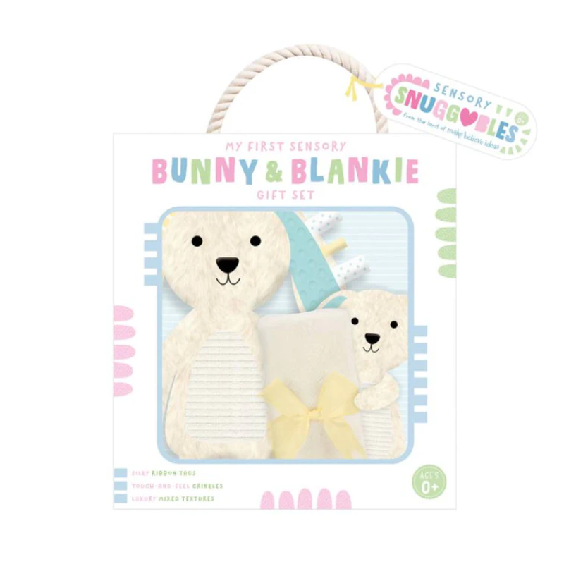My First Sensory Bunny & Blankie Gift Set