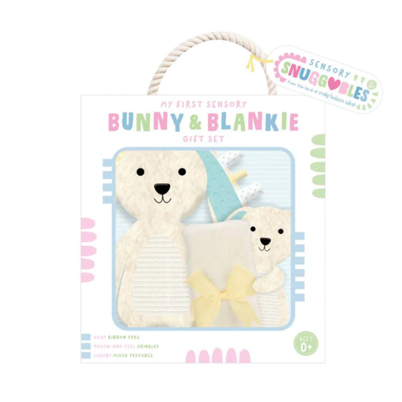 Mon premier coffret cadeau lapin sensoriel et doudou