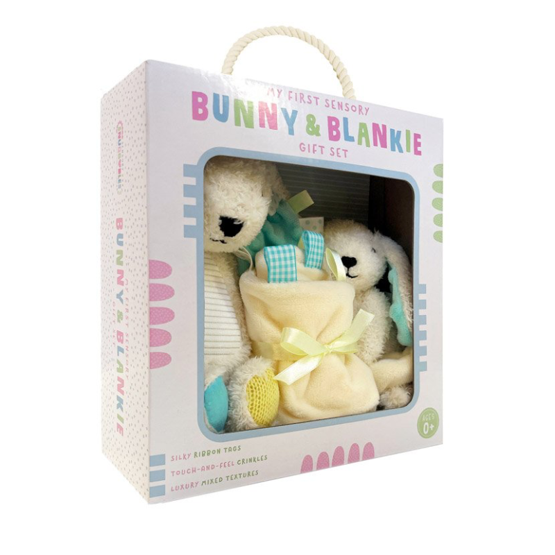 My First Sensory Bunny & Blankie Gift Set
