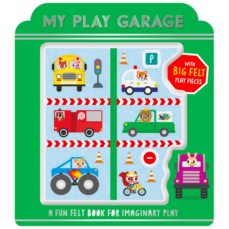 My Play Garage Board Book