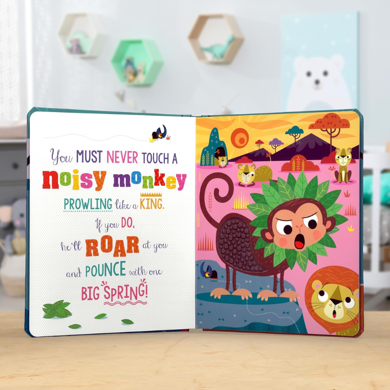 Never Touch A Noisy Monkey!