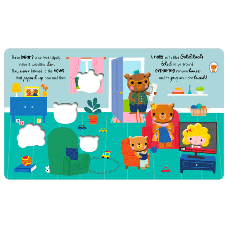 Goldilocks and the Three Bears Board Book