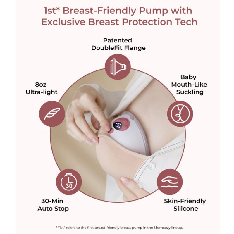 M5 Smart Wearable Breast Pump – Upgraded with App Control