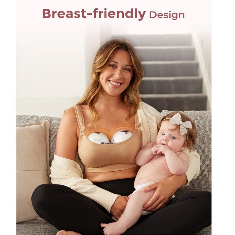 M5 Smart Wearable Breast Pump – Upgraded with App Control