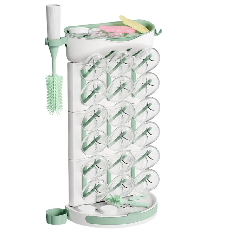 DIY Larger Bottle Drying Rack for 18 Bottles