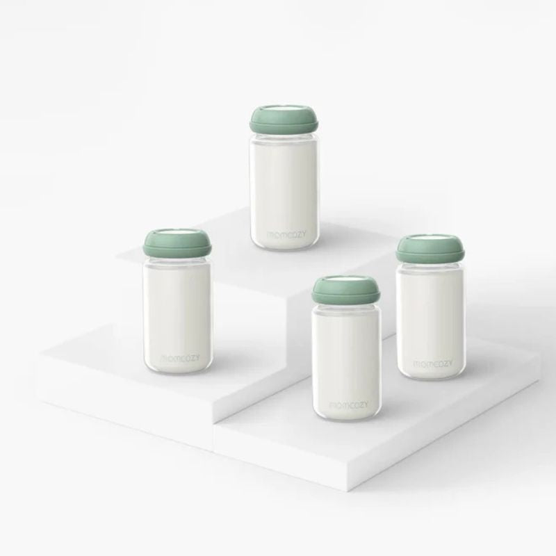 Natural Baby Bottle Compatible with Momcozy Cooler - 4 Pack
