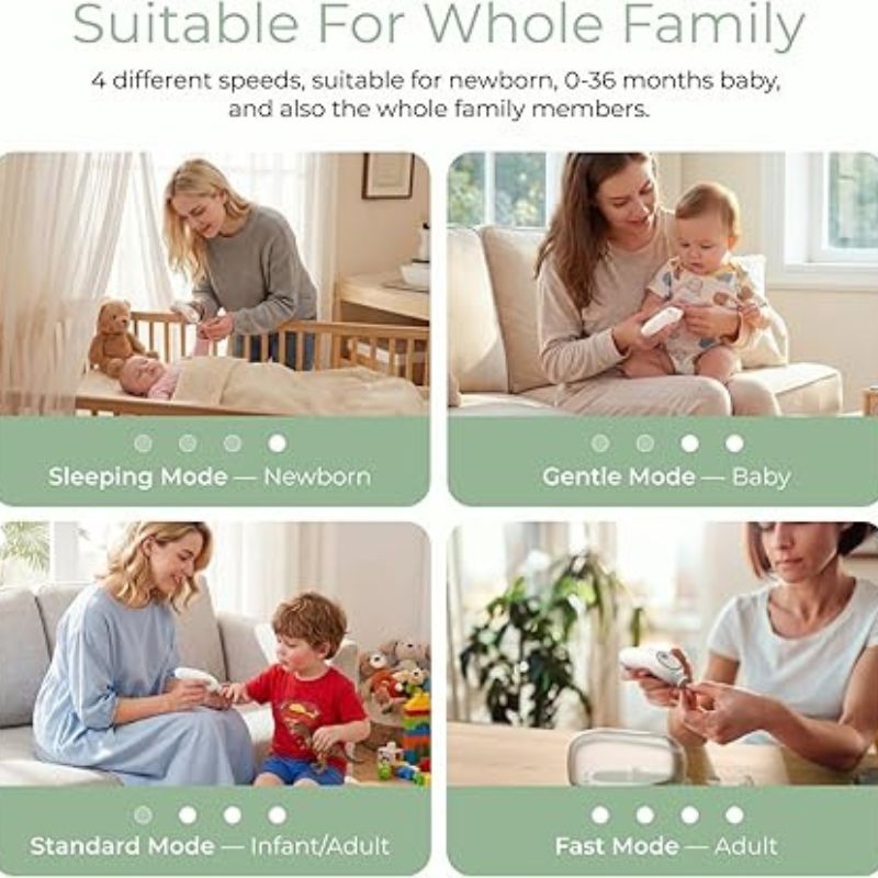 Electric Baby Nail File