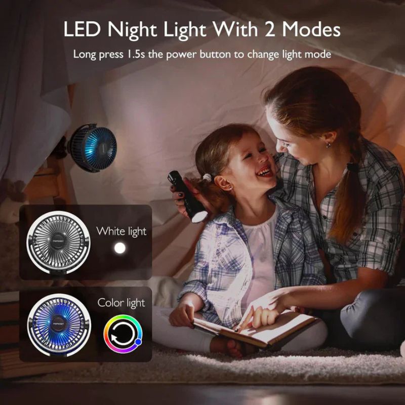 Rechargeable Handheld Cooling Fan