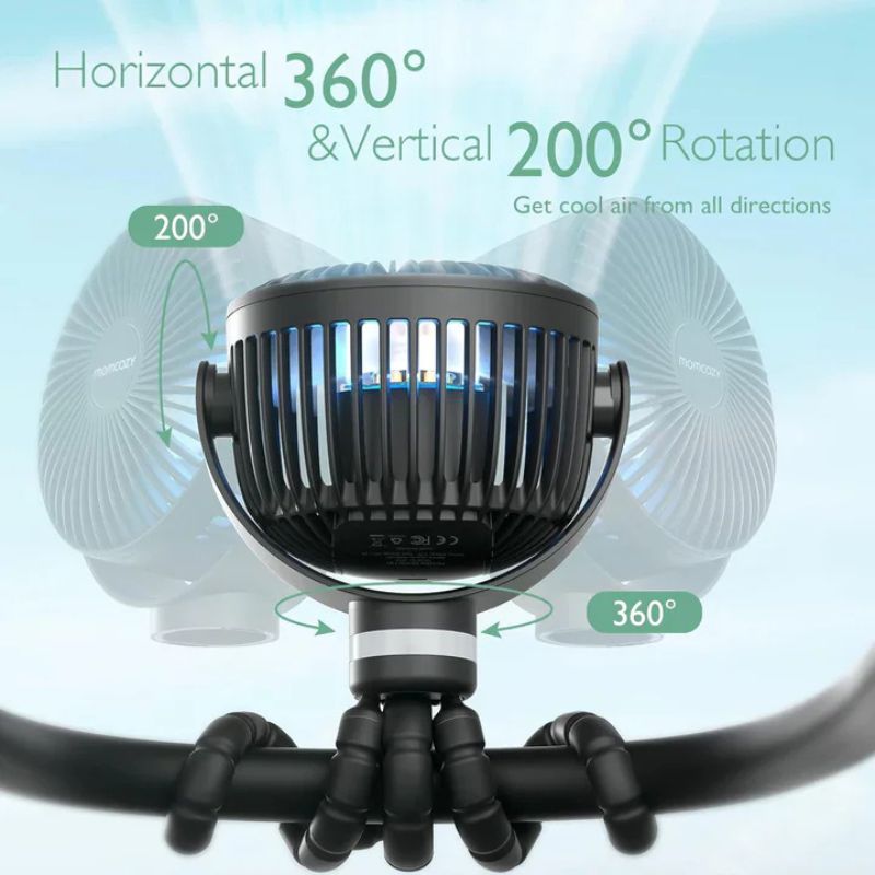 Rechargeable Handheld Cooling Fan